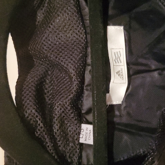Black Adidas windbreaker - Picture 3 of 5